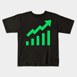 Bullish | Uptrend | Price chart Kids T-Shirt